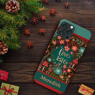 Case-Mate iPhone Case Amour Moderne Grande libellule Florale Personnalis