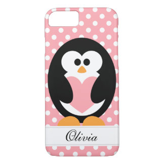 Coque Case-Mate Pour iPhone Amour rose de pingouin
