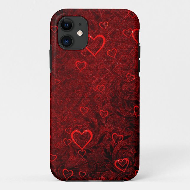Coques Case-Mate iPhone Amour, Saint-Valentin, Jour, Coeur, Femmes, Rose,  (Dos)