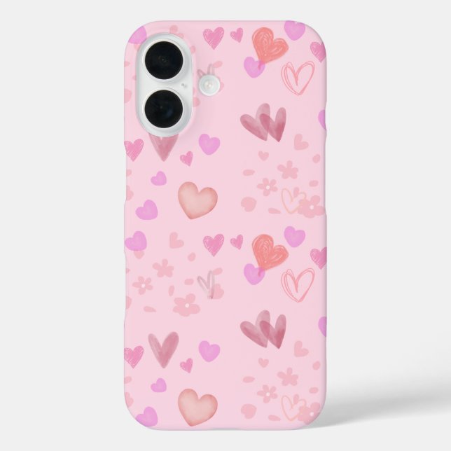 Coques Case-Mate iPhone Amoureux aux Pêches (Verso)