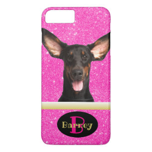 Etui iPhone Case-Mate Amoureux de chiots roses personnalisé avec photo,