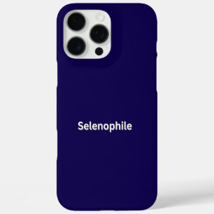 Coque iPhone 16 Pro Max Amoureux de la Lune Sélénophile