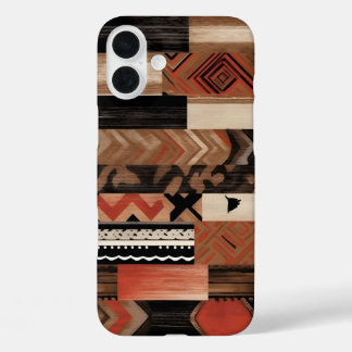 Coque Pour iPhone 16 Plus Amoureux de motifs carrelés occidentaux