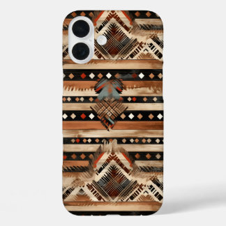 Coque Pour iPhone 16 Plus Amoureux de motifs carrelés occidentaux iPhone
