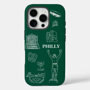 Coque iPhone 16 Pro Amoureux de Philadelphie