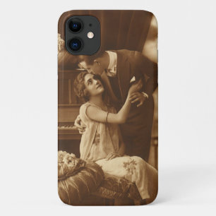 Etui iPhone Case-Mate Amoureux de Vintage, Amour Romantique Musique Roma