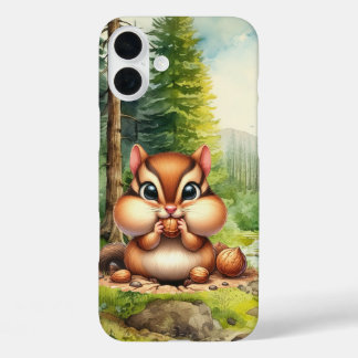 Coque Pour iPhone 16 Plus Amoureux des animaux mignons chipmunk