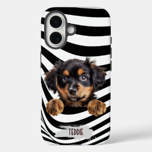 Coque Pour iPhone 16 Amoureux des animaux personnalisé