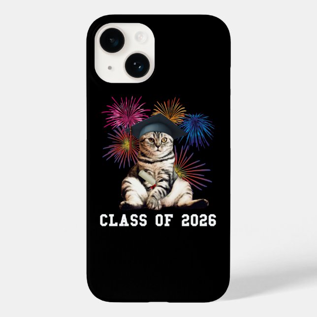 Coques Case-Mate iPhone Amoureux des chats de la promotion 2026 (Verso)