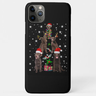 Case-Mate iPhone Case Amoureux des chiens Arbre de Noël du Labrador au