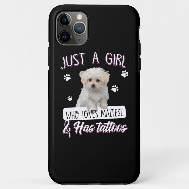 Coques Case-Mate iPhone Amoureux des chiens | Juste Une Fille Qui Aime Le  (Dos)