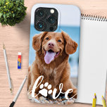 Case-Mate iPhone Case Amoureux des chiens Personnalisé Animaux de compag<br><div class="desc">Maintenant, vous pouvez transporter votre meilleur ami avec vous partout où vous allez avec ce coque iphone photo pour chien personnalisé. Cette photo avec un design personnalisé de nom est tendance, élégant, cool et mignon. Customisez avec votre photo préférée de chien, photo de chat ou tout animal de compagnie avec...</div>