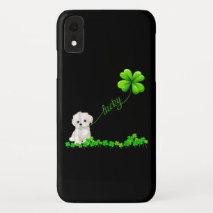 Case-Mate iPhone Case amoureux des chiens   Shamrock irlandais chanceux