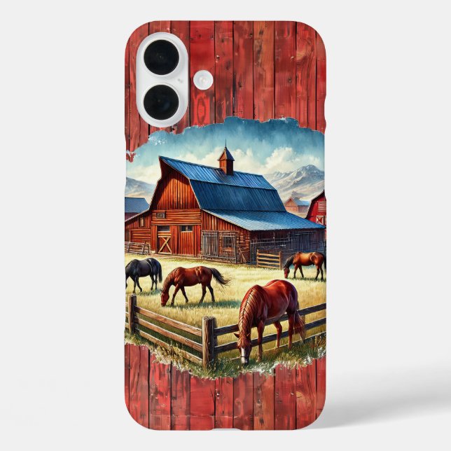 Coques Case-Mate iPhone Amoureux du cheval de l'Ouest ranch  (Verso)