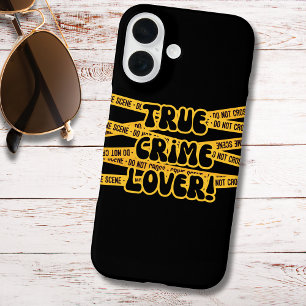 Coque Pour iPhone 16 Amoureux du vrai crime
