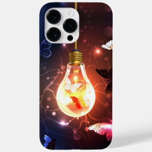 Coque Case-Mate iPhone Ampoule lumineuse avec papillons nocturnes
