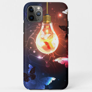 Case-Mate iPhone Case Ampoule lumineuse avec papillons nocturnes