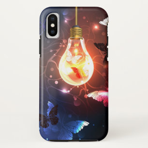 Case-Mate iPhone Case Ampoule lumineuse avec papillons nocturnes