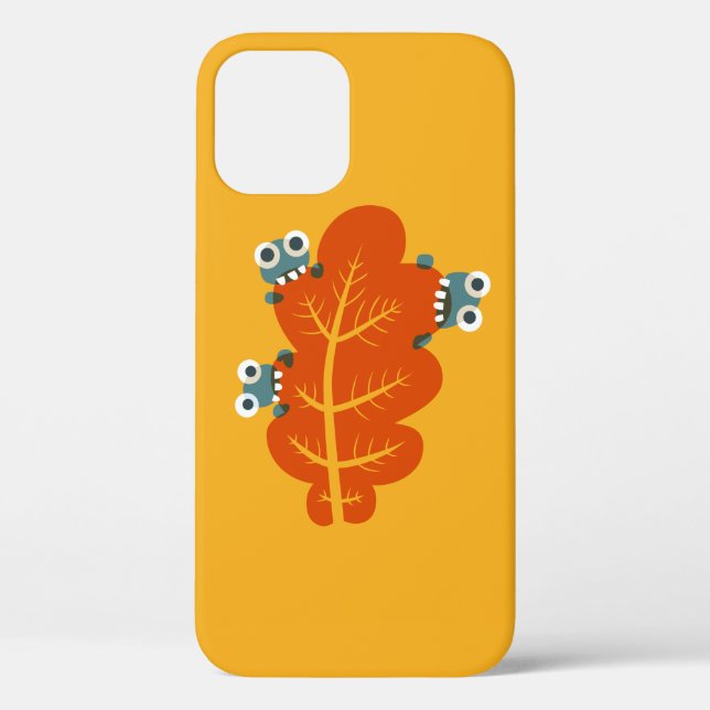 Coques Case-Mate iPhone Amusant Autumn Leaf Nature Lover Jaune (Verso)
