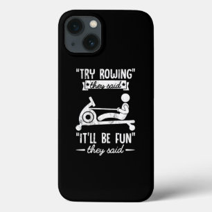 Case-Mate iPhone Case Amusant Aviron Essayer Aviron Il Sera Fun Crew Tee