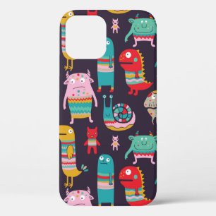 Case-Mate iPhone Case Amusant monstres sans couture motif