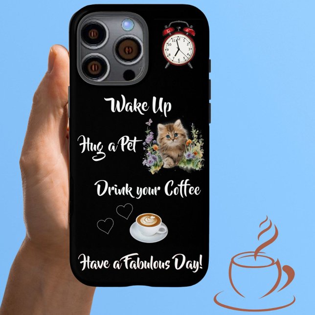 Coques Case-Mate iPhone Amusants et amateurs de café (Créateur téléchargé)