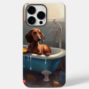 Coque Case-Mate iPhone Amusement du teckel au bain