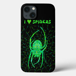 iPhone 13 Coque Amusement éffrayant de Halloween d'arachnide