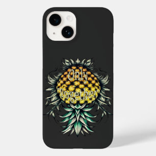 Coque Case-Mate iPhone Ananas à l'envers seulement ensemble deux