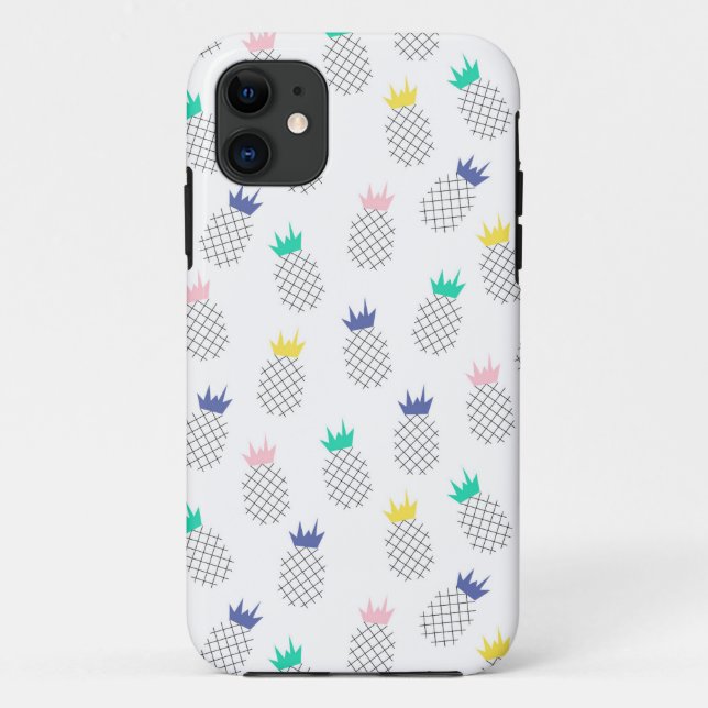 Coques Case-Mate iPhone Ananas abstraits (Dos)