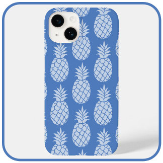 Coque Case-Mate iPhone Ananas bleu