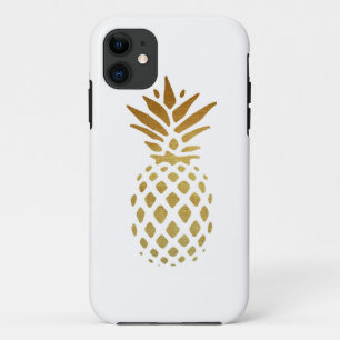 Coque iPhone 11 Ananas d'or, fruit en or