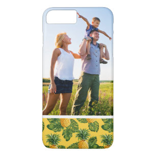 Coques Pour iPhone Ananas faits sur commande de photo et feuille