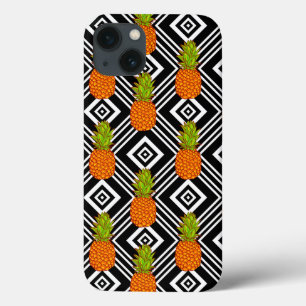 iPhone 13 Coque Ananas géométriques