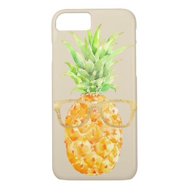 Coques Case-Mate iPhone Ananas Hipster (Dos)