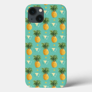 Case-Mate iPhone Case Ananas lumineux sur le motif géométrique