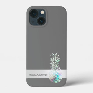 Case-Mate iPhone Case Ananas Mignon Branché, Rayure - Personnalisé