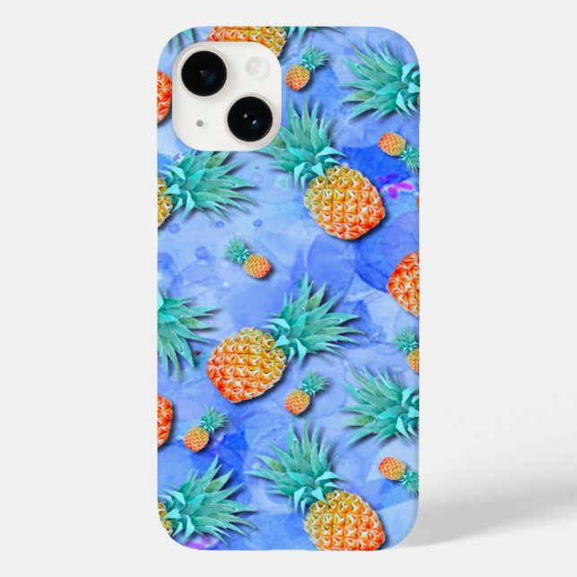Coques Case-Mate iPhone Ananas. Peindre. Party. (Verso)