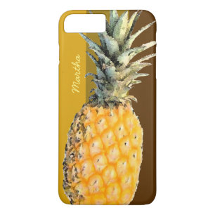 Coque iPhone 7 Plus ananas personnalisé