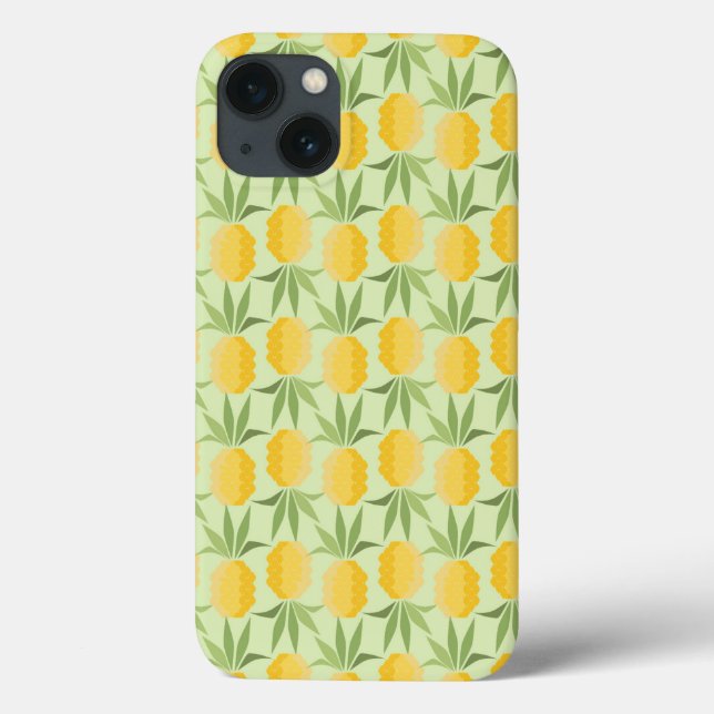 Coques Case-Mate iPhone Ananas rétro (Verso)