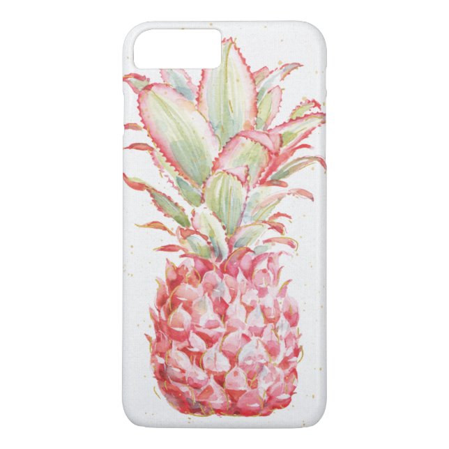 Coques Case-Mate iPhone Ananas | rose tropical (Dos)