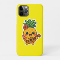 Ananas souriant Kawaii - Tropical