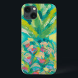 iPhone 13 Case Ananas tropical coloré<br><div class="desc">Ananas Tropical Coloré. Artiste : Jennifer Goldberger. ID d'image : 106375GG.</div>