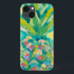 iPhone 13 Case Ananas tropical coloré<br><div class="desc">Ananas Tropical Coloré. Artiste : Jennifer Goldberger. ID d'image : 106375GG.</div>