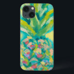 iPhone 13 Coque Ananas tropical coloré<br><div class="desc">Ananas Tropical Coloré. Artiste : Jennifer Goldberger. ID d'image : 106375GG.</div>