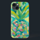 iPhone 13 Coque Ananas tropical coloré<br><div class="desc">Ananas Tropical Coloré. Artiste : Jennifer Goldberger. ID d'image : 106375GG.</div>