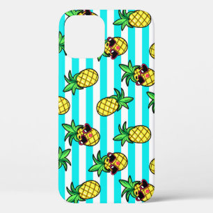 Case-Mate iPhone Case Ananas Tropical : Motif de lunettes de soleil Retr