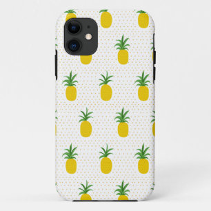 Coques Pour iPhone Ananas tropicaux d'or