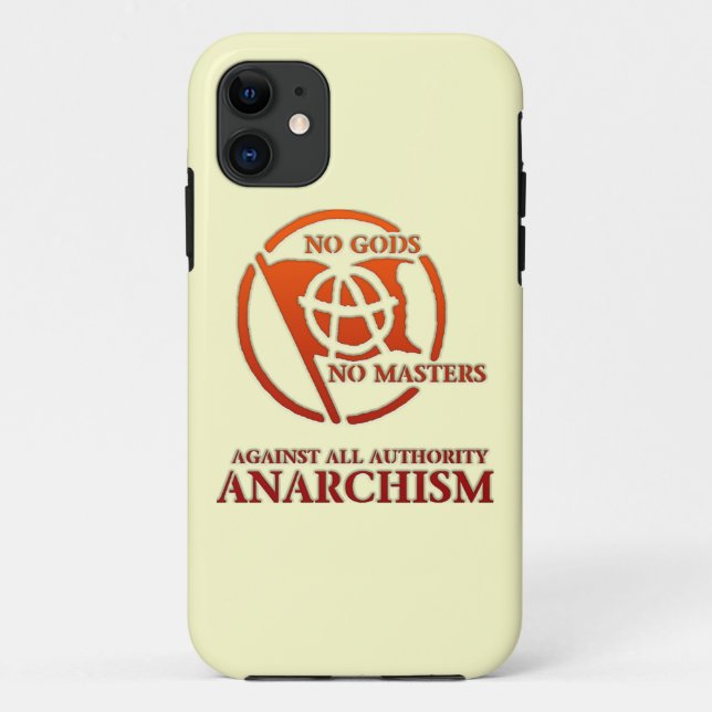 COQUES Case-Mate iPhone ANARCHISME (Dos)