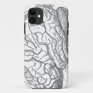 Coque Case-Mate iPhone Anatomie vintage de cerveau